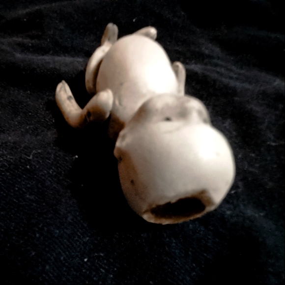 Early 1900s Jointed Bisque Porcelain Doll w/limbs attached 3 1/2" - Picture 6 of 6